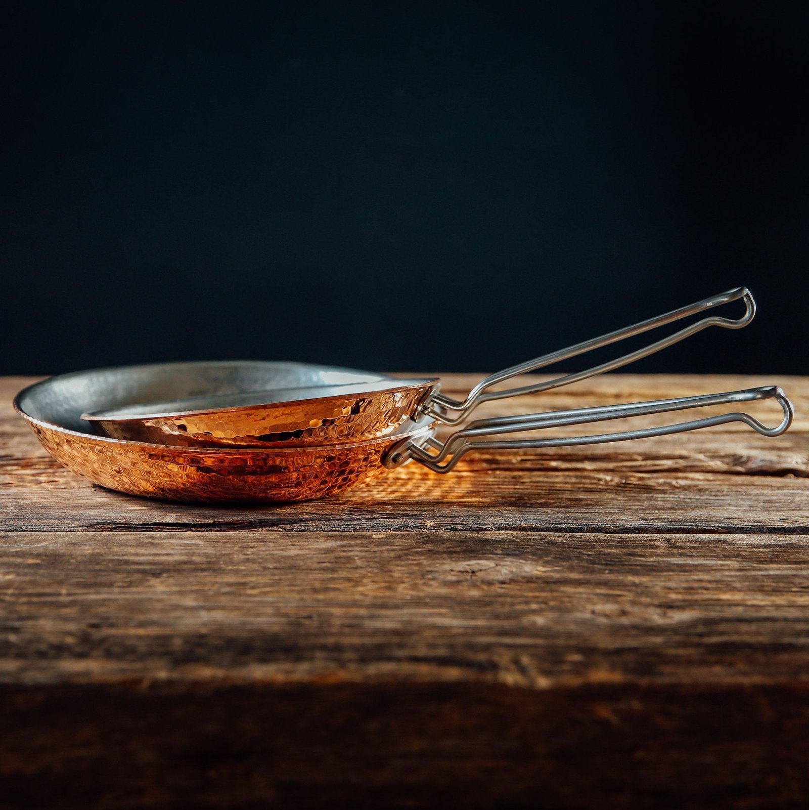 Copper Skillet Pan 10" - Image 3