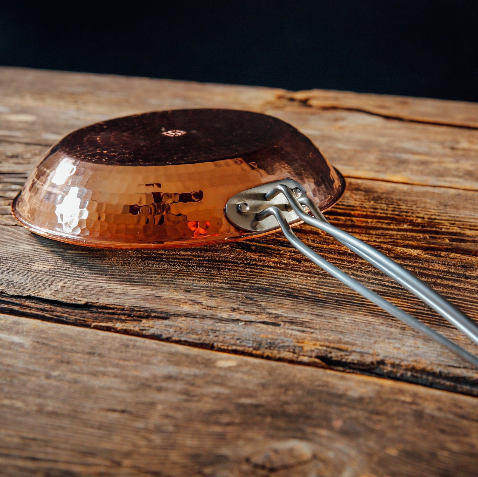 Copper Skillet Pan 10" - Image 4